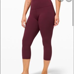 Lululemon cropped align pant 21”